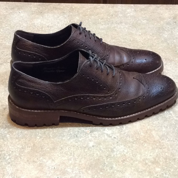 MARCO VITTORIO Italian Leather Wingtop Shoes ?? main image 7